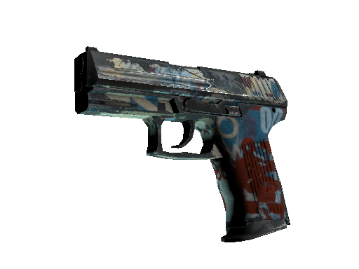 P2000 | Dispatch (Battle-Scarred) - Mil-Spec - Weapon - from The Control Collection