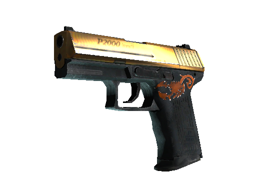 P2000 | Scorpion (Minimal Wear) - Restricted - Weapon - from The Dust Collection