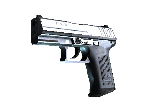 P2000 | Silver (Minimal Wear) - Mil-Spec - Weapon - from The Office Collection