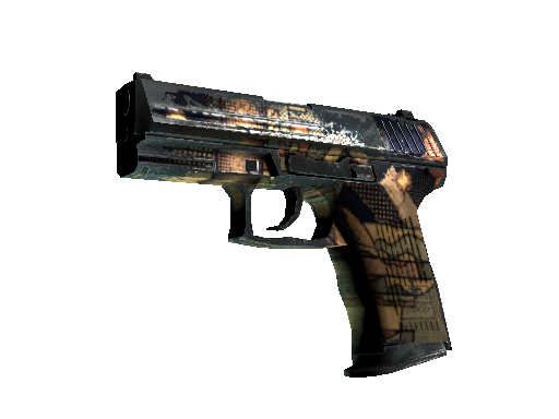 P2000 | Space Race (Battle-Scarred) - Restricted - Weapon - from The 2021 Train Collection