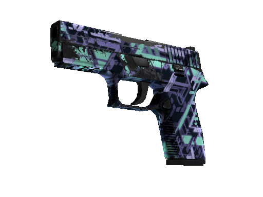 P250 | Digital Architect (Well-Worn) - Restricted - Weapon - from The 2021 Vertigo Collection