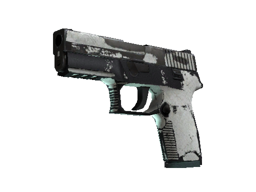 P250 | Whiteout (Battle-Scarred) - Mil-Spec - Weapon - from The Chop Shop Collection