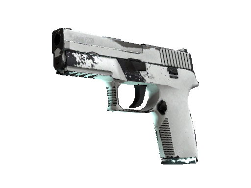 P250 | Whiteout (Well-Worn) - Mil-Spec - Weapon - from The Chop Shop Collection