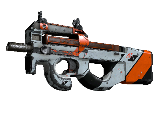 P90 | Asiimov (Battle-Scarred) - Covert - Weapon - from The Breakout Collection