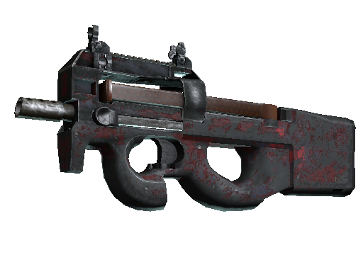 P90 | Fallout Warning (Battle-Scarred) - Industrial Grade - Weapon - from The Nuke Collection