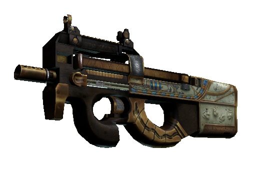 P90 | ScaraB Rush (Battle-Scarred) - Restricted - Weapon - from The Anubis Collection