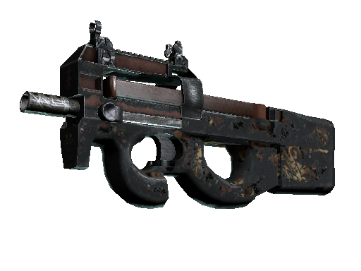 P90 | Tiger Pit (Battle-Scarred) - Mil-Spec - Weapon - from The Havoc Collection