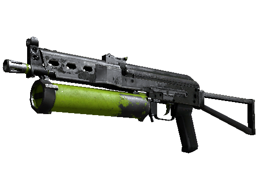 PP-Bizon | Chemical Green (Battle-Scarred) - Industrial Grade - Weapon - from The Cache Collection