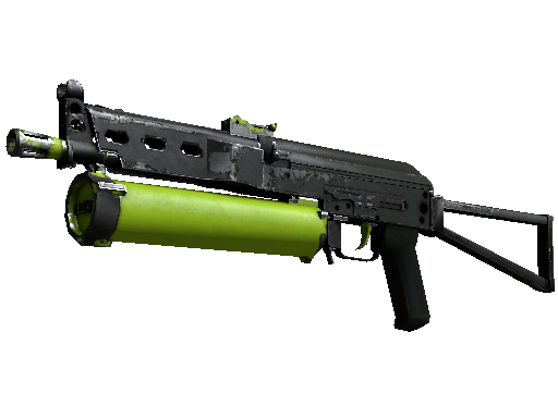 PP-Bizon | Chemical Green (Well-Worn) - Industrial Grade - Weapon - from The Cache Collection