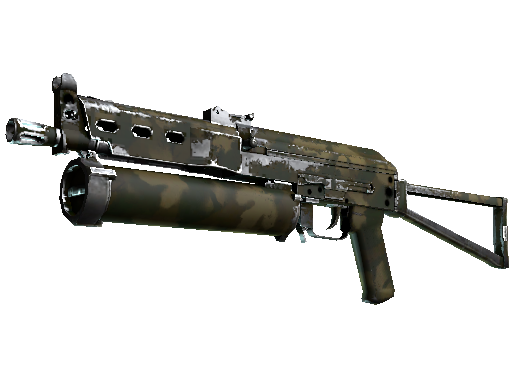 PP-Bizon | Forest Leaves (Well-Worn) - Consumer Grade - Weapon - from The Militia Collection