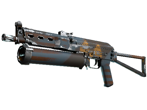 PP-Bizon | Irradiated Alert (Well-Worn) - Consumer Grade - Weapon - from The Nuke Collection