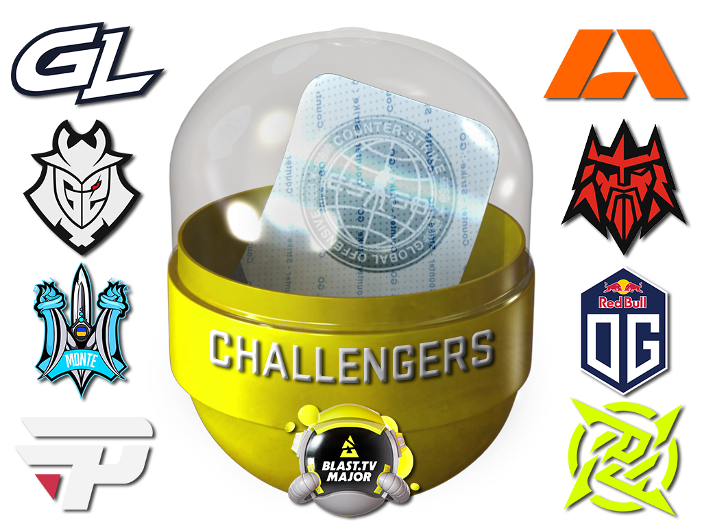 Paris 2023 Challengers Sticker Capsule - Container - from Paris 2023 Challengers Stickers