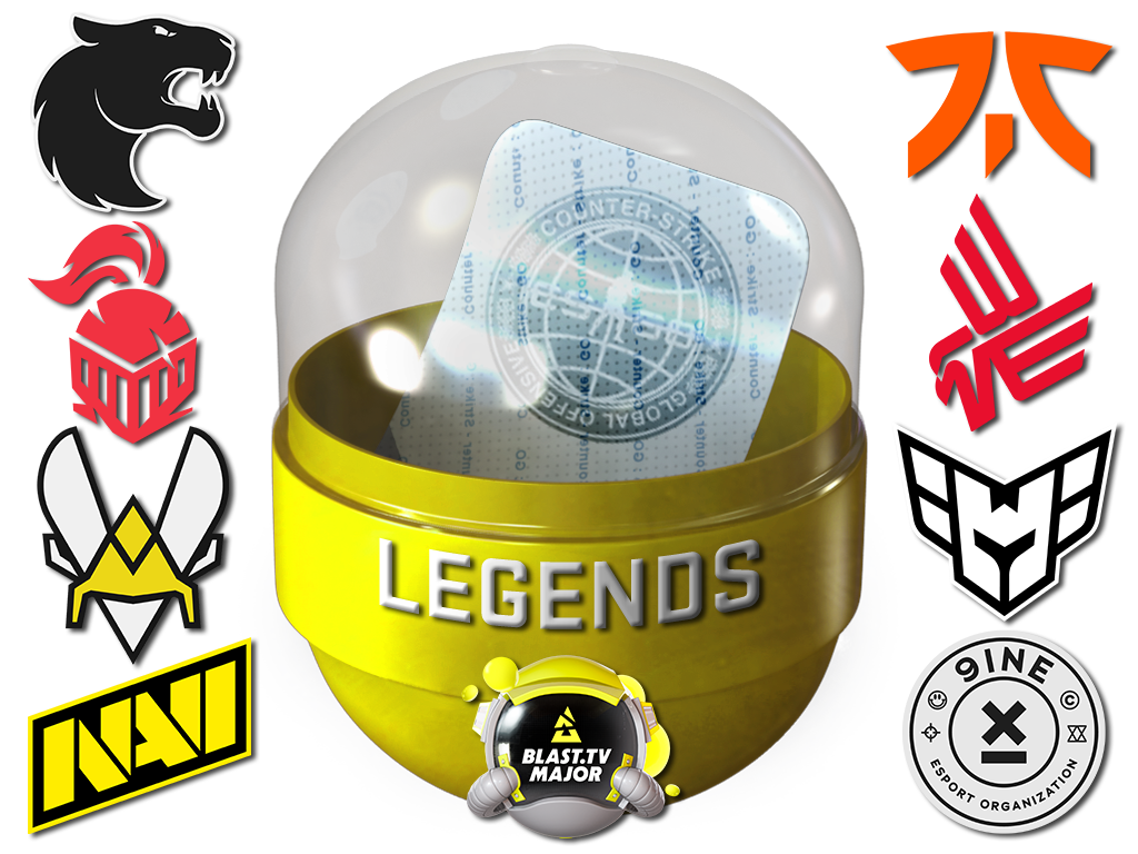 Paris 2023 Legends Sticker Capsule - Container - from Paris 2023 Legends Stickers