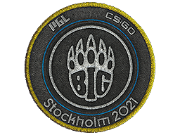 Patch | BIG | Stockholm 2021 - High Grade - Patch - from Stockholm 2021 Challengers Patch Pack