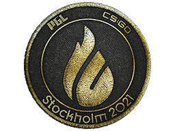 Patch | Copenhagen Flames (Gold) | Stockholm 2021 - Remarkable - Patch - from Stockholm 2021 Contenders Patch Pack