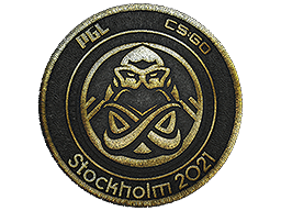 Patch | ENCE (Gold) | Stockholm 2021 - Remarkable - Patch - from Stockholm 2021 Challengers Patch Pack