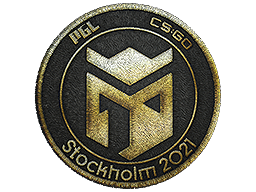 Patch | Entropiq (Gold) | Stockholm 2021 - Remarkable - Patch - from Stockholm 2021 Contenders Patch Pack