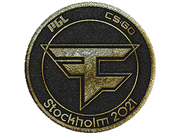 Patch | FaZe Clan (Gold) | Stockholm 2021 - Remarkable - Patch - from Stockholm 2021 Contenders Patch Pack