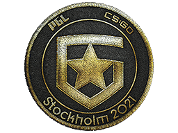 Patch | Gambit Gaming (Gold) | Stockholm 2021 - Remarkable - Patch - from Stockholm 2021 Legends Patch Pack