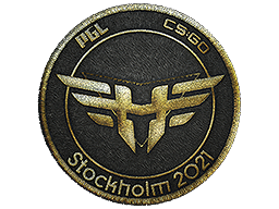 Patch | Heroic (Gold) | Stockholm 2021 - Remarkable - Patch - from Stockholm 2021 Challengers Patch Pack