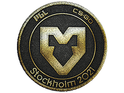 Patch | MOUZ (Gold) | Stockholm 2021 - Remarkable - Patch - from Stockholm 2021 Challengers Patch Pack