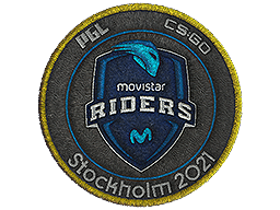 Patch | Movistar Riders | Stockholm 2021 - High Grade - Patch - from Stockholm 2021 Challengers Patch Pack