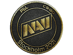 Patch | Natus Vincere (Gold) | Stockholm 2021 - Remarkable - Patch - from Stockholm 2021 Legends Patch Pack
