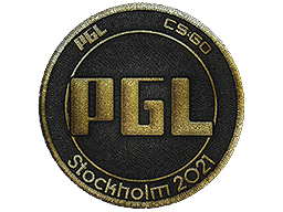 Patch | PGL (Gold) | Stockholm 2021 - Remarkable - Patch - from Stockholm 2021 Legends Patch Pack
