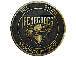 Patch | Renegades (Gold) | Stockholm 2021 - Remarkable - Patch - from Stockholm 2021 Contenders Patch Pack