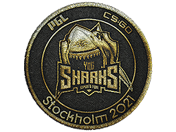 Patch | Sharks Esports (Gold) | Stockholm 2021 - Remarkable - Patch - from Stockholm 2021 Contenders Patch Pack