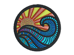 Patch | Sunset Wave - Remarkable - Patch - from Operation Riptide Patch Collection