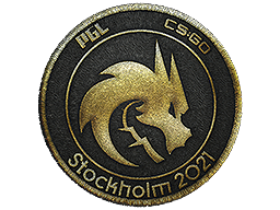 Patch | Team Spirit (Gold) | Stockholm 2021 - Remarkable - Patch - from Stockholm 2021 Challengers Patch Pack