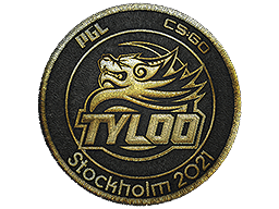 Patch | Tyloo (Gold) | Stockholm 2021 - Remarkable - Patch - from Stockholm 2021 Contenders Patch Pack