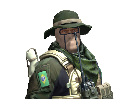 Primeiro Tenente | Brazilian 1st Battalion - Distinguished - Agent - from Operation Riptide Agents