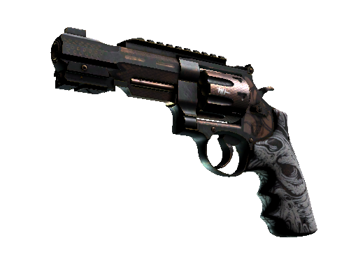 R8 Revolver | Bone Forged (Minimal Wear) - Mil-Spec - Weapon - from The Prisma 2 Collection