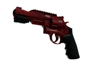 R8 Revolver Crimson Web