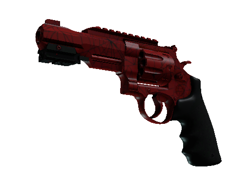 R8 Revolver | Crimson Web (Factory New) - Mil-Spec - Weapon - from The Revolver Case Collection