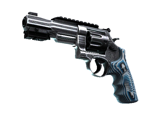 R8 Revolver | Grip (Minimal Wear) - Mil-Spec - Weapon - from The Clutch Collection