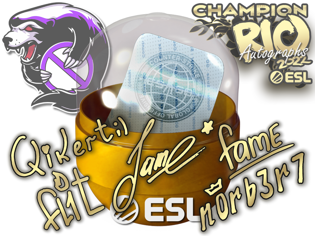 Rio 2022 Champions Autograph Capsule - Container - from Rio 2022 Player Autographs