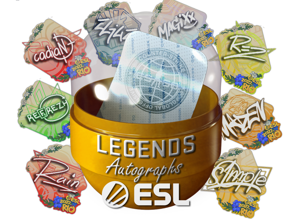 Rio 2022 Legends Autograph Capsule - Capsule - from Rio 2022 Player Autographs