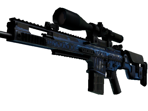 SCAR-20 | Assault (Battle-Scarred) - Mil-Spec - Weapon - from The CS20 Collection