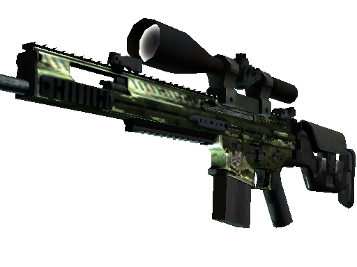 SCAR-20 | Green Marine (Battle-Scarred) - Mil-Spec - Weapon - from The Shadow Collection