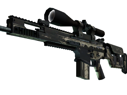 SCAR-20 | Palm (Battle-Scarred) - Industrial Grade - Weapon - from The Dust Collection