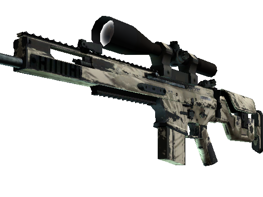 SCAR-20 | Palm (Well-Worn) - Industrial Grade - Weapon - from The Dust Collection
