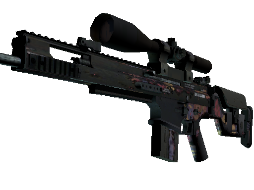 SCAR-20 | Poultrygeist (Battle-Scarred) - Mil-Spec - Weapon - from The Dreams & Nightmares Collection