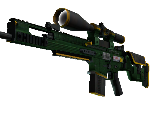 SCAR-20 | Powercore (Battle-Scarred) - Restricted - Weapon - from The Gamma 2 Collection