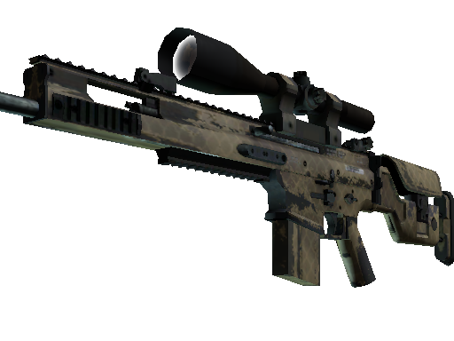 SCAR-20 | Sand Mesh (Well-Worn) - Consumer Grade - Weapon - from The Dust 2 Collection