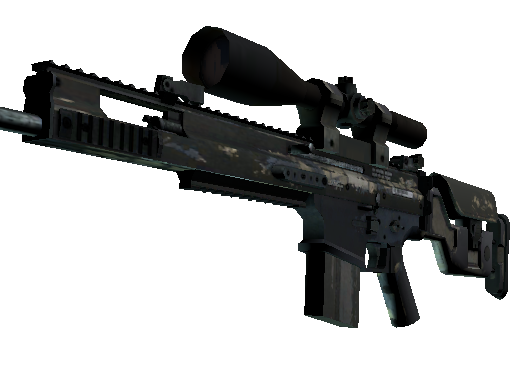 SCAR-20 | Stone Mosaico (Battle-Scarred) - Consumer Grade - Weapon - from The Canals Collection