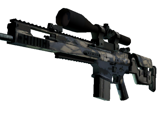 SCAR-20 | Stone Mosaico (Field-Tested) - Consumer Grade - Weapon - from The Canals Collection