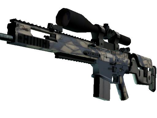 SCAR-20 | Stone Mosaico (Minimal Wear) - Consumer Grade - Weapon - from The Canals Collection